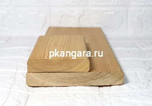 Планкен прямой из кедра (сечение 20х120mm)