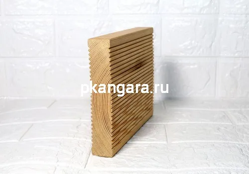Террасная доска из лиственницы (сечение 27*142mm) фото 2