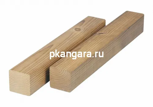 Брусок из лиственницы (сечение 50x50мм)